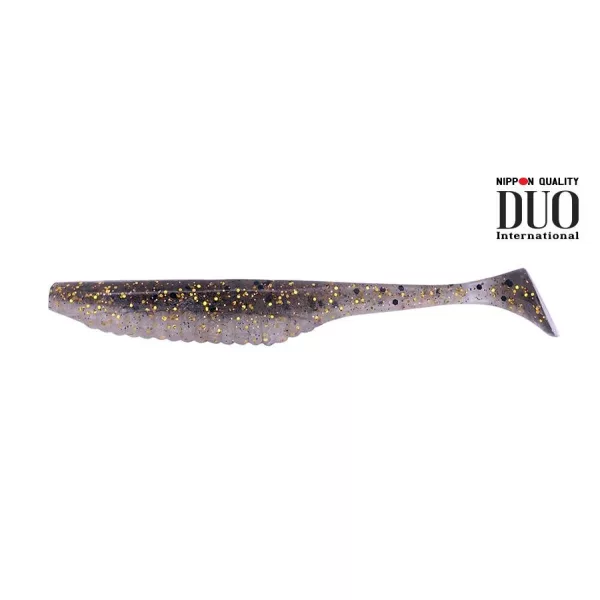 Duo Realis Versa Shad 7,6cm F078 Gold Flash Shad Plastic Kunstaas 10 stuks