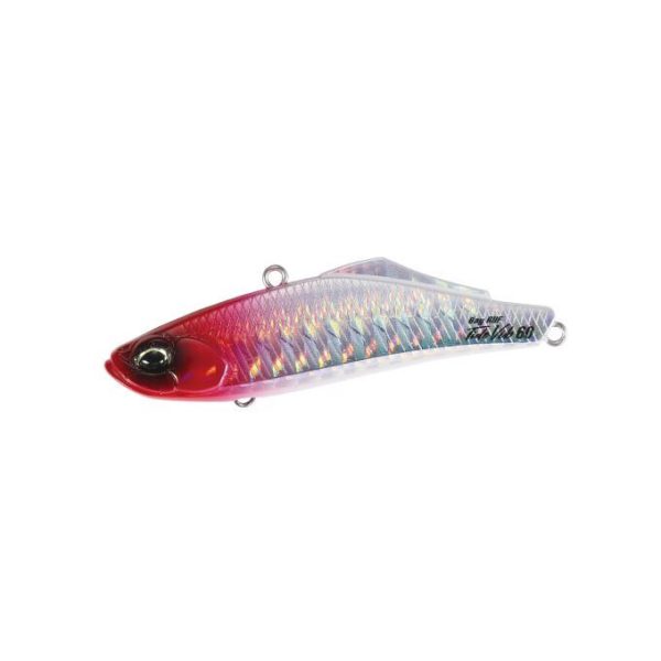 Duo Bayruf Tide Vib 60 6cm 9,6gr AHA0001 Red Head Holo Zinkende Wobbler