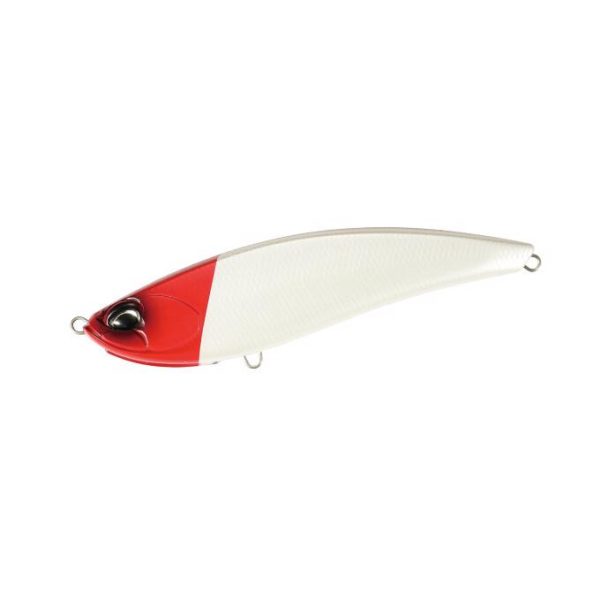 Duo Rough Trail Makiflat 155F 15,5cm 50gr ACC0001 Pearl Red Head Drijvende Wobbler