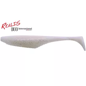   Duo Realis Versa Shad Fat 12,5cm F076 White Back Shad Plastic Kunstaas 5st