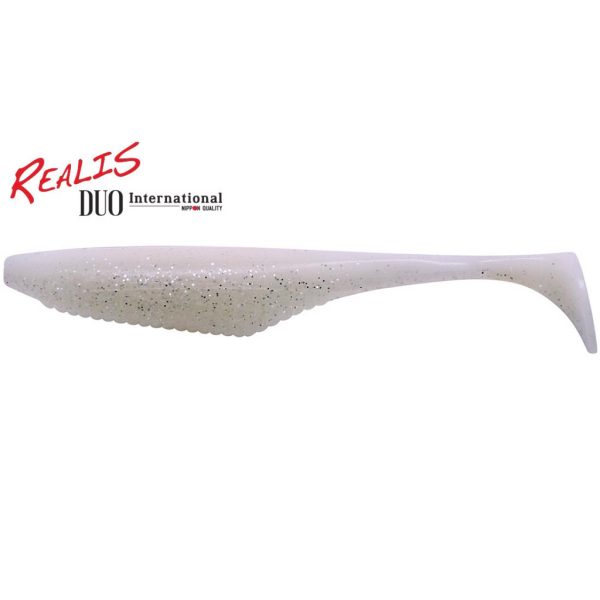 Duo Realis Versa Shad Fat 12,5cm F076 White Back Shad Plastic Kunstaas 5st