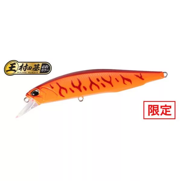 Duo Realis Jerkbait 100F 10cm 13,7gr ACCZ401 S Red Orange Tiger Drijvende Plug
