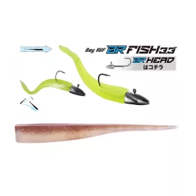 Duo Bayruf BR Fish 8,4cm F102 Brown Zircon Plastic Aas 7st