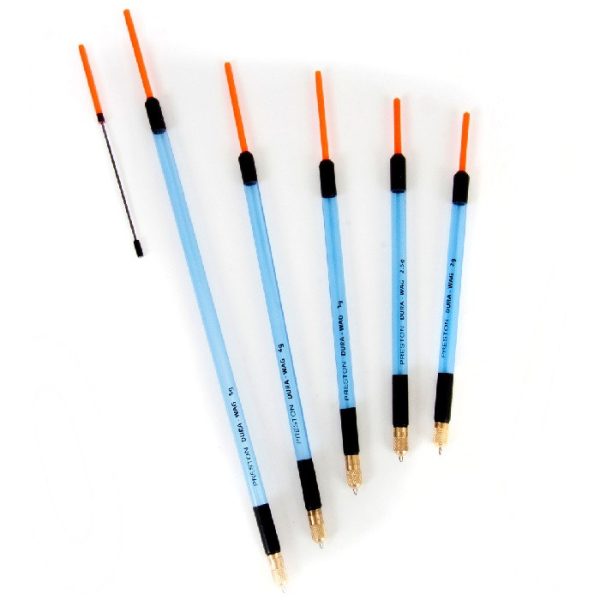 Preston Dura Wag Adjustable Straight + Inserts 2,5gr Waggler Dobber