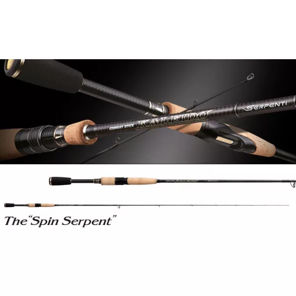 Evergreen Kaleido Serpenti TKSS-64MST The Spin Serpent 193cm 1,8-5gr 1-Delige Spinhengel