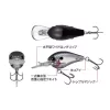 Evergreen Piccolo 4cm 6,4gr #379 Flash Silver Shad Wobbler