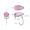 Evergreen Killer Bug 23 2,3cm 1,3gr #02 Clear Lame UV Wobbler