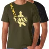 Vass-Tex Printed Fishing Khaki Póló 3XL