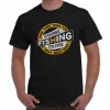Vass-Tex Fishing Culture Printed Khaki Póló XL