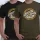 Vass-Tex Fishing Culture Printed Khaki Póló 2XL
