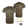 Vass-Tex Carp Rising Khaki Póló L