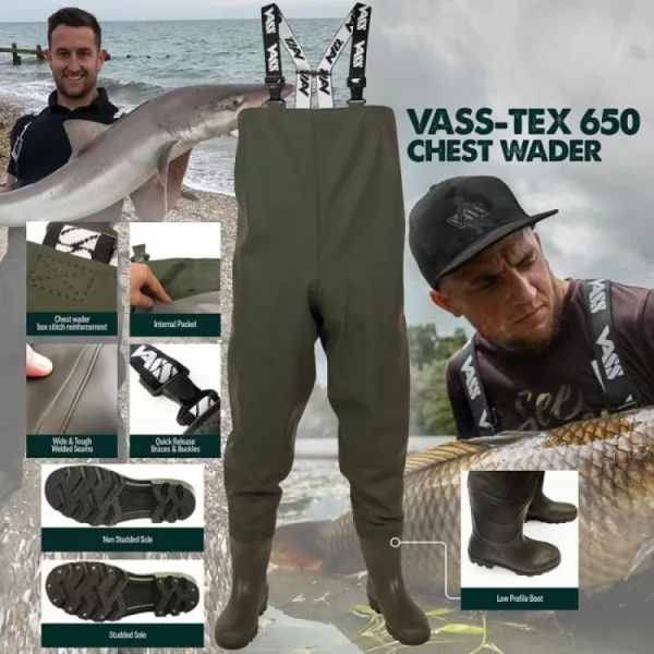 Vass-Tex 650 Melles Csizma 47