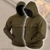 Vass-Tex Culture Fishing Khaki Green Kapucnis Pulóver L