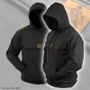 Vass-Tex Culture Fishing Fekete Kapucnis Pulóver M