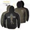 Vass-Tex Carp Rising Fekete Pulóver S