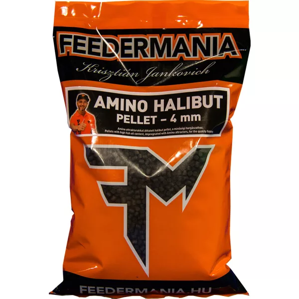 Feedermánia Amino Halibut 4mm Voederpellet 800gr