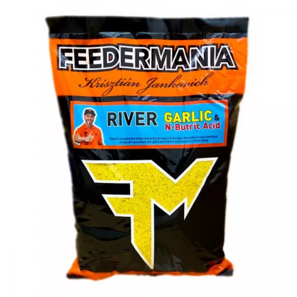 Feedermánia Groundbait River Garlic & N-Butric Acid Lokvoer 2,5kg