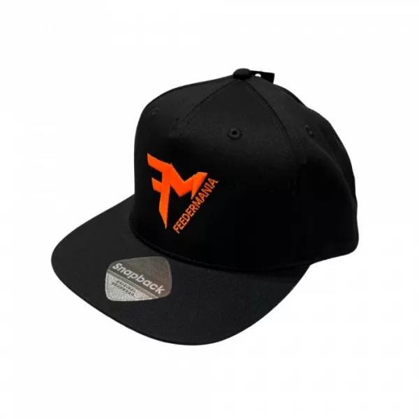 Feedermánia Zwart-Fluo Oranje Snapback
