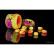 CORN WAFTERS TWO TONE L MANGO - Haakaas - Aasimitatie