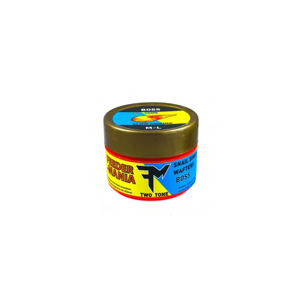 Feedermania Two Tone Snail Sinking Wafters slak imitatie
 Waterslak M-L Boss Langzaam zinkende Wafter, Aas imitatie
