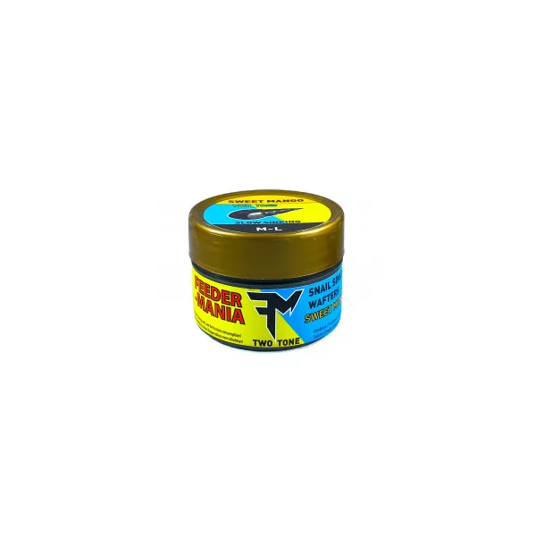 Feedermánia Two Tone Snail Sinking Wafters Zoete Mango Langzaam Zinkende Waterslak Imitatie M/L
