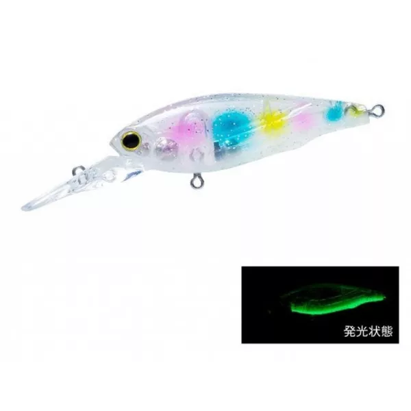 DUEL HARDCORE LIGHT GAME SHAD SINKING 50mm - LSCA kleurcode Wobbler
