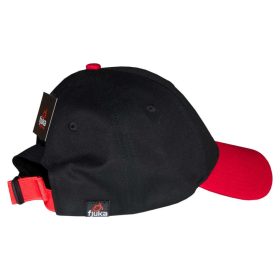 Fjuka Rood-Zwart Cap Baseball Pet
