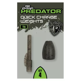   Fox Rage Predator Camo Quick Change Weights Snelwissel Drijfgewicht 35gr 3db