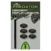 Fox Rage Predator Camo Deadbait Pop-up Weights Riggewicht 5gr 5st