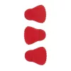 Fox Rage Predator Bait Fins Red Rode Vinnen 25 stuks