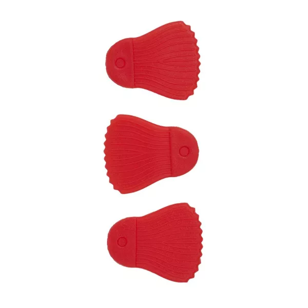 Fox Rage Predator Bait Fins Red Rode Vinnen 25 stuks
