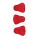 Fox Rage Predator Bait Fins Red Rode Vinnen 25 stuks