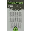 Fox Rage Predator Grote Gemini Clip 20 stuks