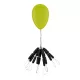 Fox Rage Predator Braid Stops Black Stoppers 20 stuks