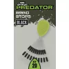 Fox Rage Predator Braid Stops Black Stoppers 20 stuks