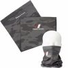 Major Craft UV-Cut Face Guard Donkergrijze camouflage nekwarmer