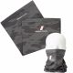 Major Craft UV-Cut Face Guard Donkergrijze camouflage nekwarmer