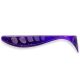 FISHUP Wizzle Shad 5,08cm (10 st.), #060 - Donker Violet/Pauw & Zilver kunststof kunstaas
