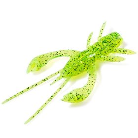   FISHUP Real Craw 5,08cm (7 stuks), #026 - Flo Chartreuse/Groen Kunststof kunstaas