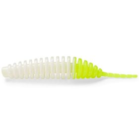   FISHUP Tanta 3,81cm (10st.), #131 - Wit/Fel Chartreuse Plastic kunstaas