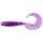 FISHUP Fancy Grub 6,35cm (10st.), #014 - Violet/Blauw Plastic kunstaas