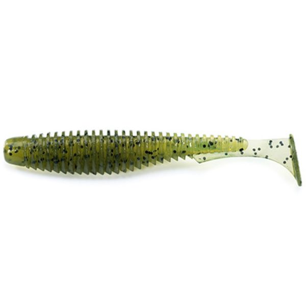 FISHUP U-Shad 5,08cm (10pcs.), #042 - Watermelon Seed Plastic kunstaas
