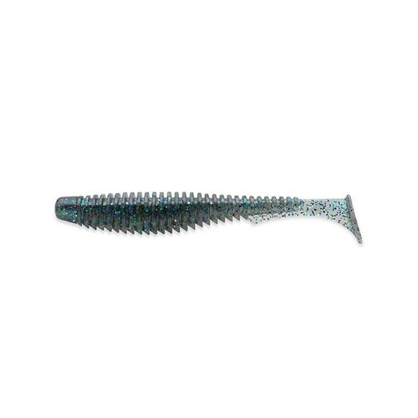 FISHUP U-Shad 5,08cm (10pcs.), #057 - Bluegill Plastic kunstaas