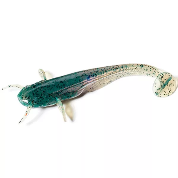 FISHUP Meerval 7,62cm (8st.), #017 - Motorolie Peper Plastic kunstaas