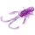 FISHUP Baffi Fly 3,81cm (10pcs.), #014 - Violet/Blauw Plastic kunstaas