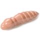 FISHUP Pupa 2,28cm (12 st.), #104 - Koffiemelk Plastic kunstaas
