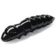 FISHUP Pupa 2,28cm (12pcs.), #101 - Black Plastic kunstaas