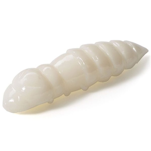 FISHUP Pupa 3,04cm (10st.), #009 - Wit Plastic kunstaas