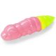 FISHUP Pupa 3,04cm (10pcs.), #133 - Bubble Gum/Hot Chartreuse Plastic kunstaas