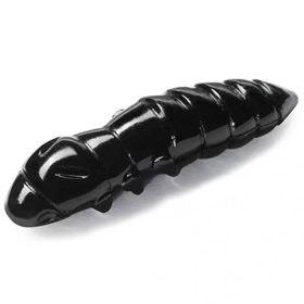   Fishup Pupa Cheese 2,28cm #101 Black Plastic Kunstaas 12 stuks